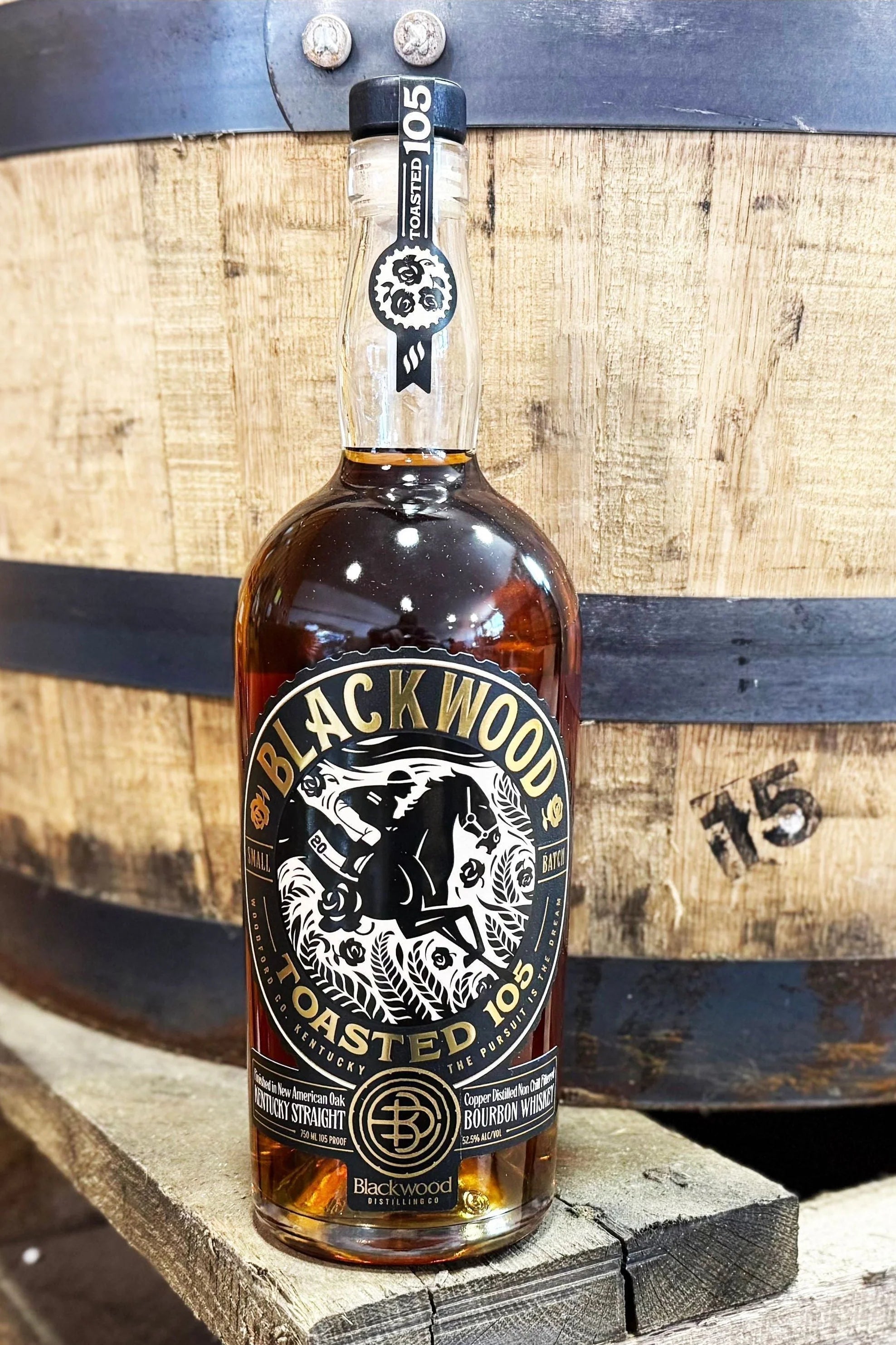 Blackwood Distilling Co - Toasted 105 Bourbon - 52.5%