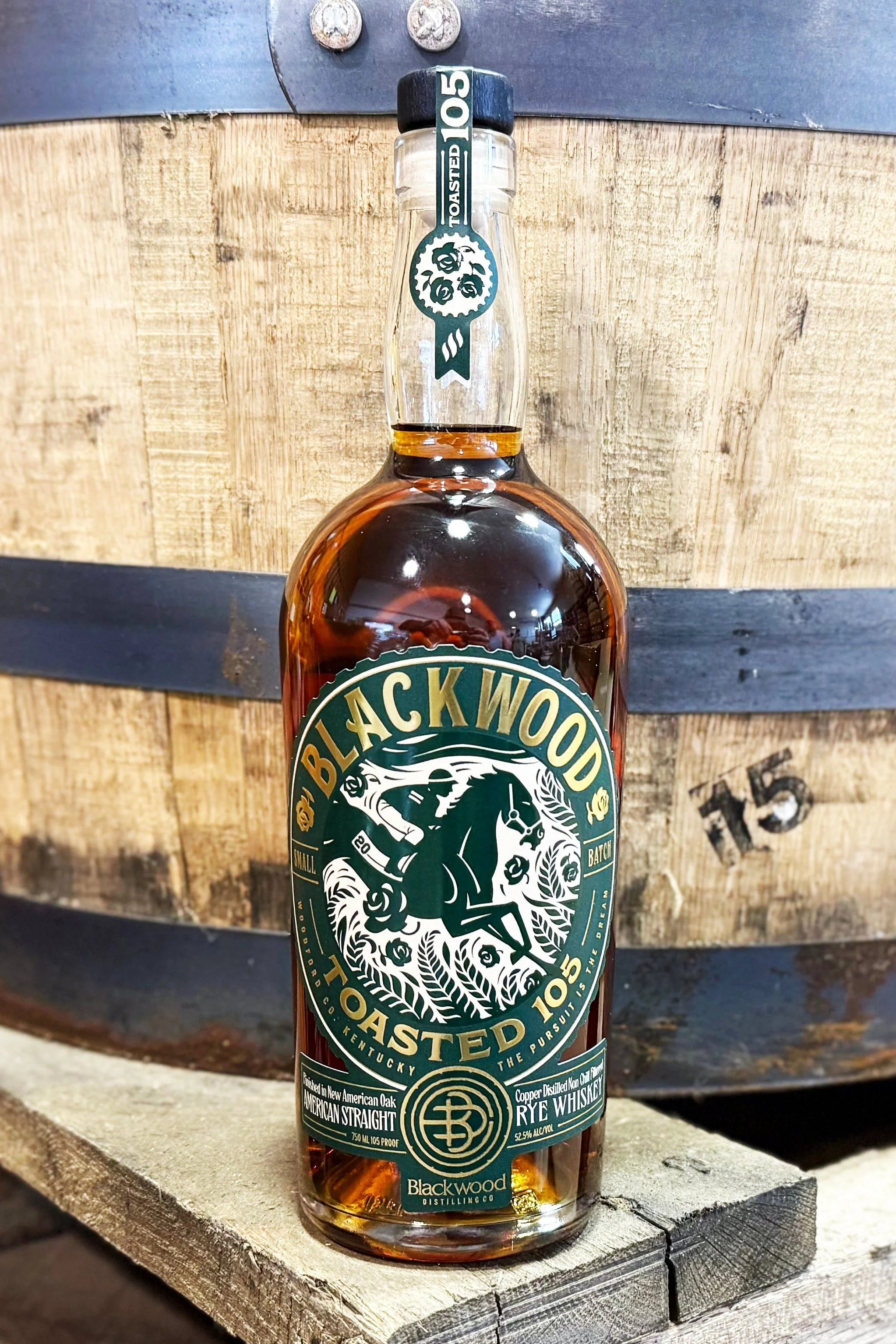 Blackwood Distilling Co - Toasted 105 Rye - 52.5%