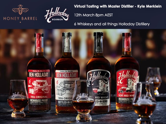 Holladay Distillery - Virtual Tasting with Master Distiller - Kyle Merklein