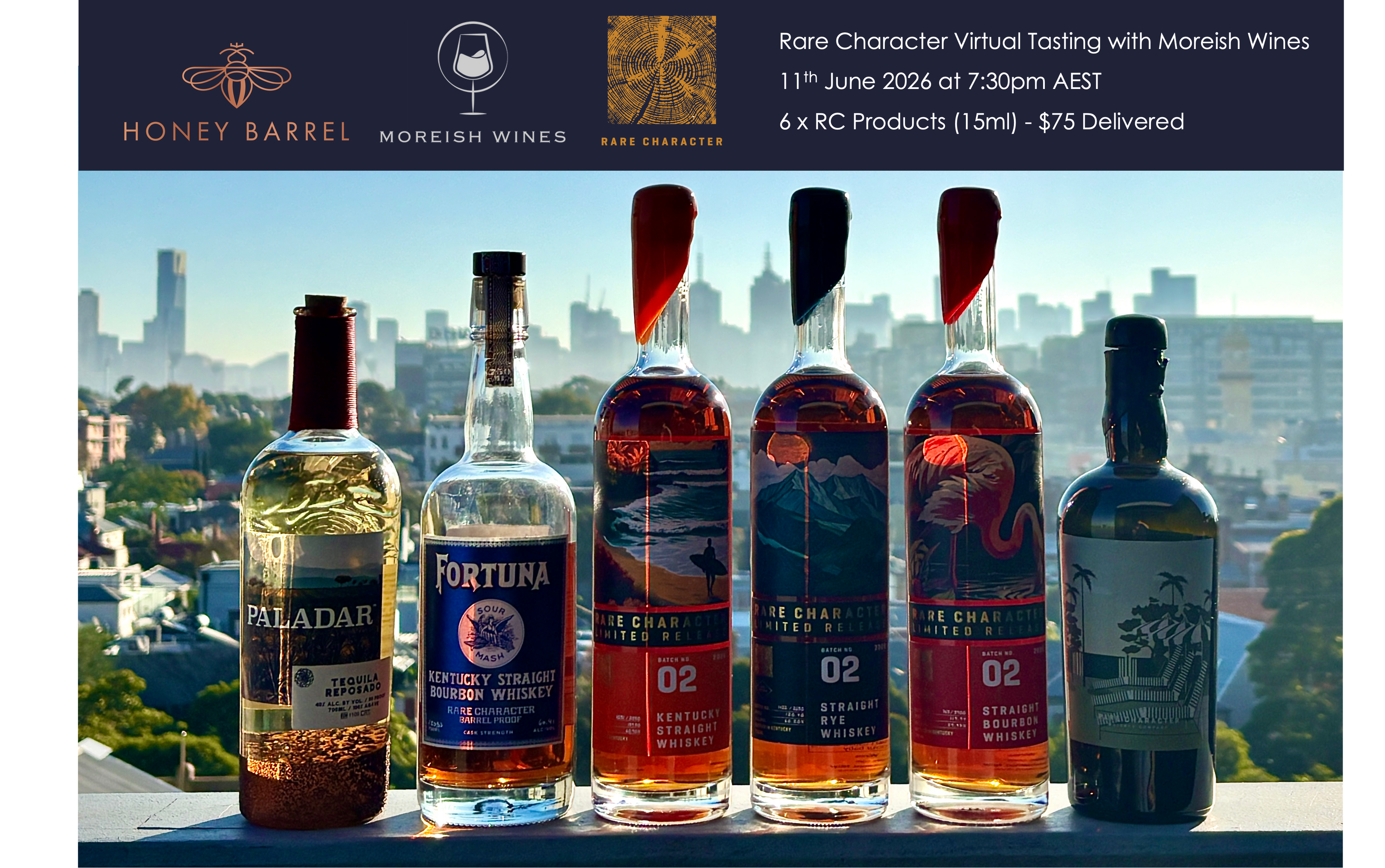 Rare Character - Virtual Tasting with Moreish Wines - 11 June 2026 at 7:30pm