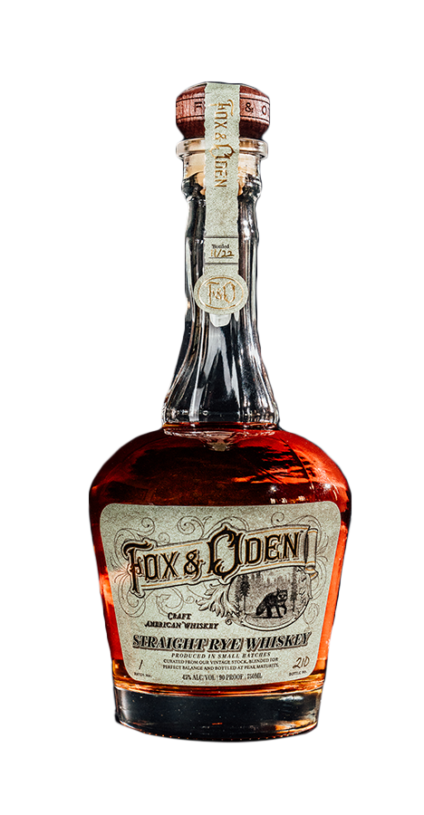 Fox & Oden - Straight Rye Whiskey - 45%