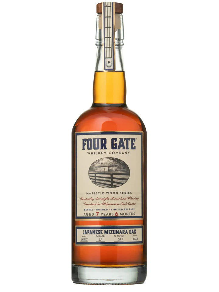 Four Gate Majestic Wood Series Japanese Mizunara 58.7% 750ml