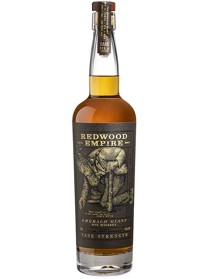 EMERALD GIANT CASK STRENGTH RYE 58.2% 750ml