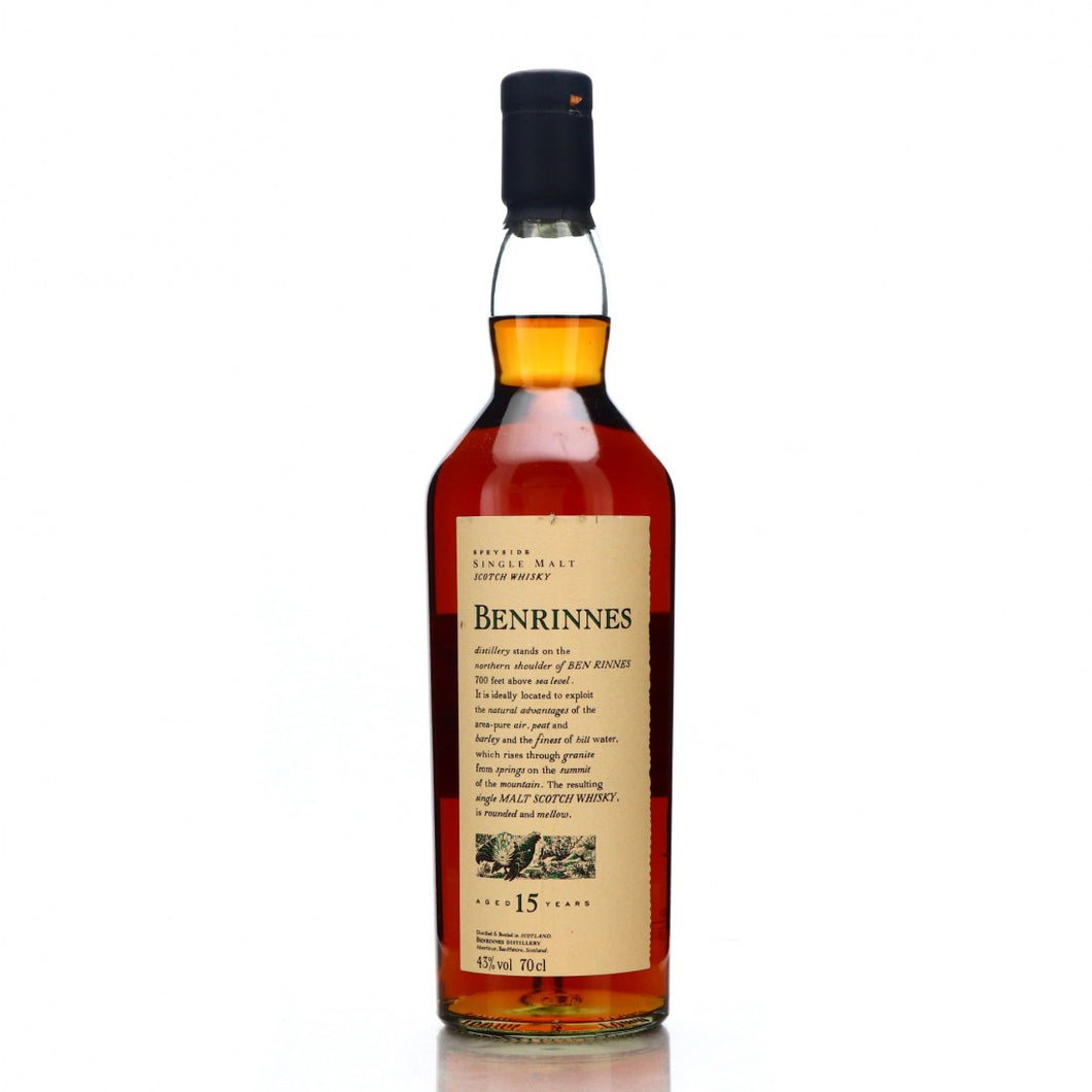 Benrinnes 15 Year Old Flora and Fauna 43% 700ml