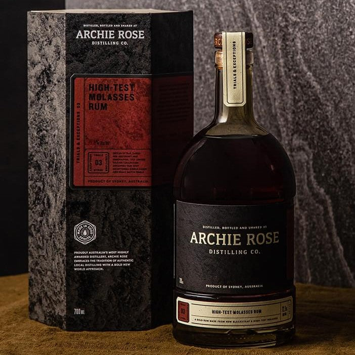 Archie Rose Trials and Exceptions 03 Australian High-Test Molasses Rum 72.7% 700ml