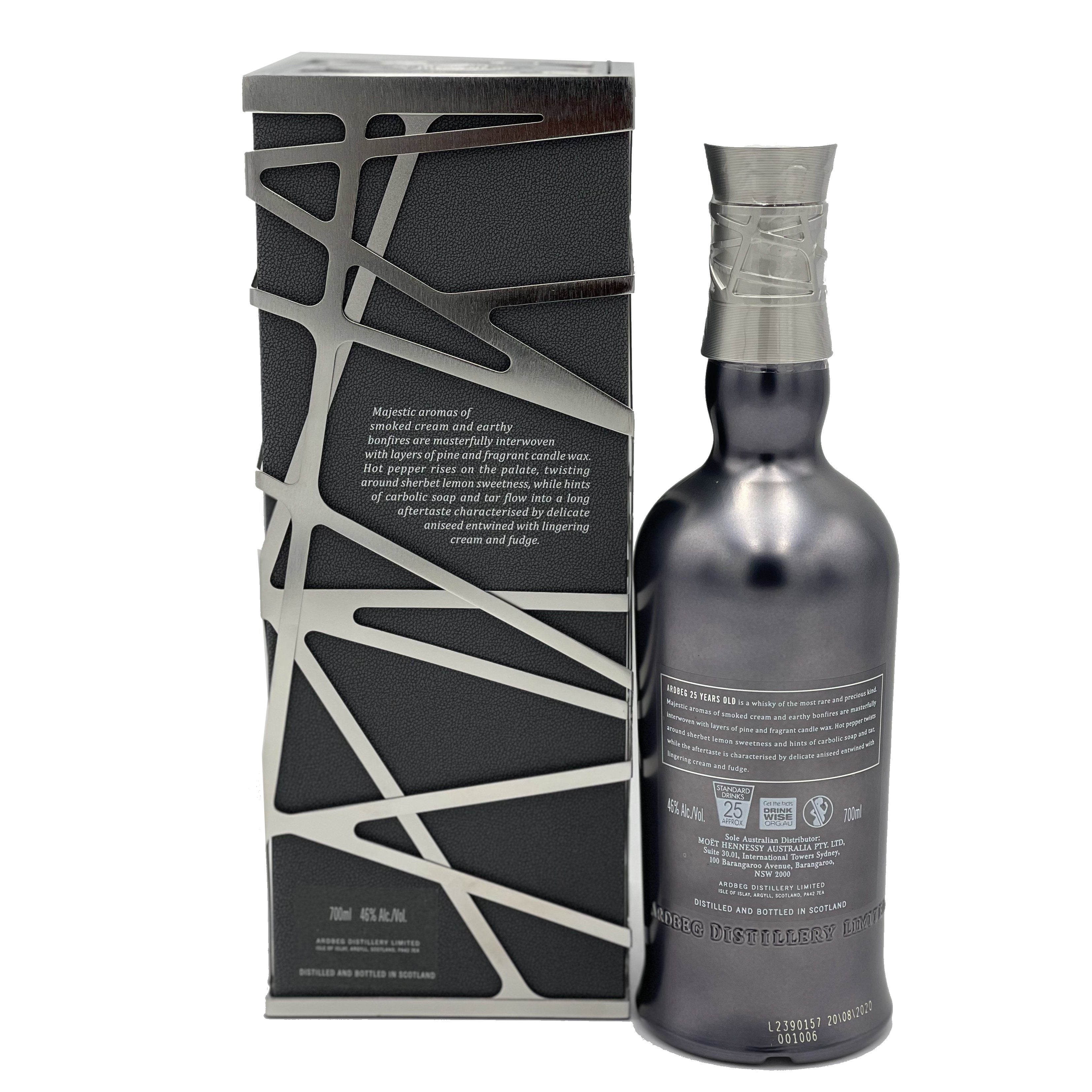 Ardbeg 25 Year Old 2020 Islay Single Malt Scotch Whisky 46% 700ml