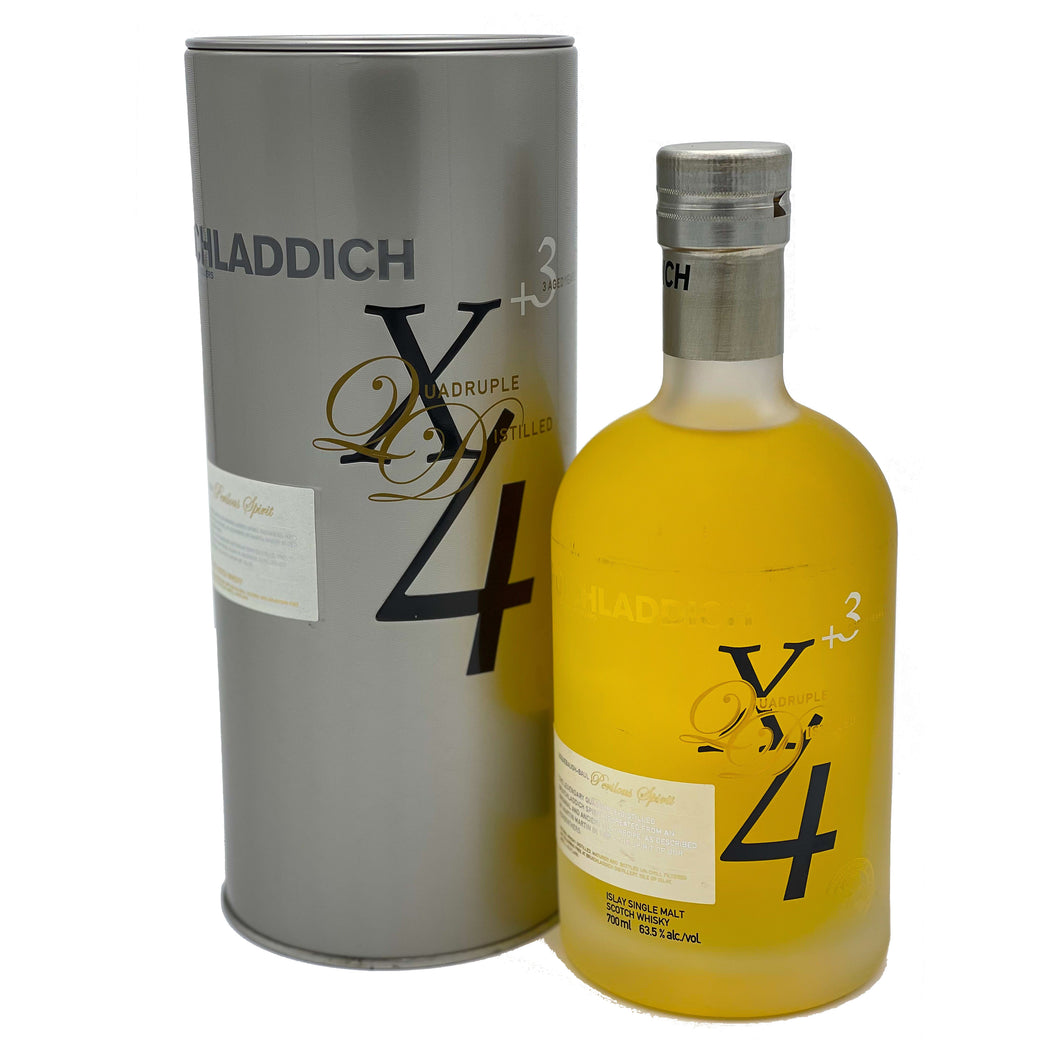 Bruichladdich X4+3 Quadruple Distilled + Aged 3 Years Islay Single Malt Scotch Whisky
