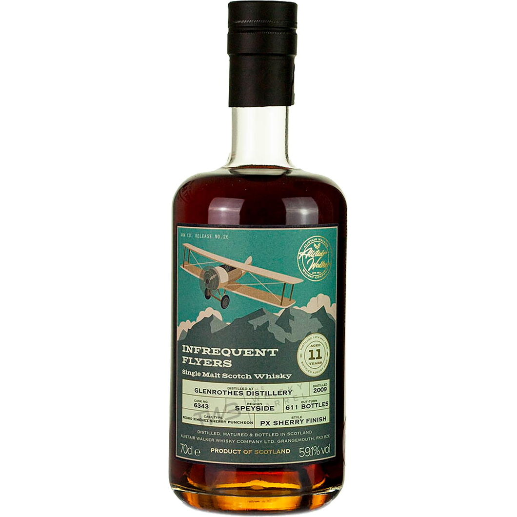 Glenrothes Frequent Flyers PX Sherry Finish Single Malt Scotch Whisky 59.1% 700ml