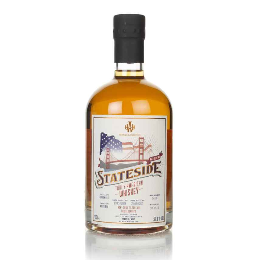 Heaven Hill Heroes & Heretics Stateside 11 Year Old 2009 Cask 152735 Kentucky Straight Bourbon Whiskey 51% 700ml
