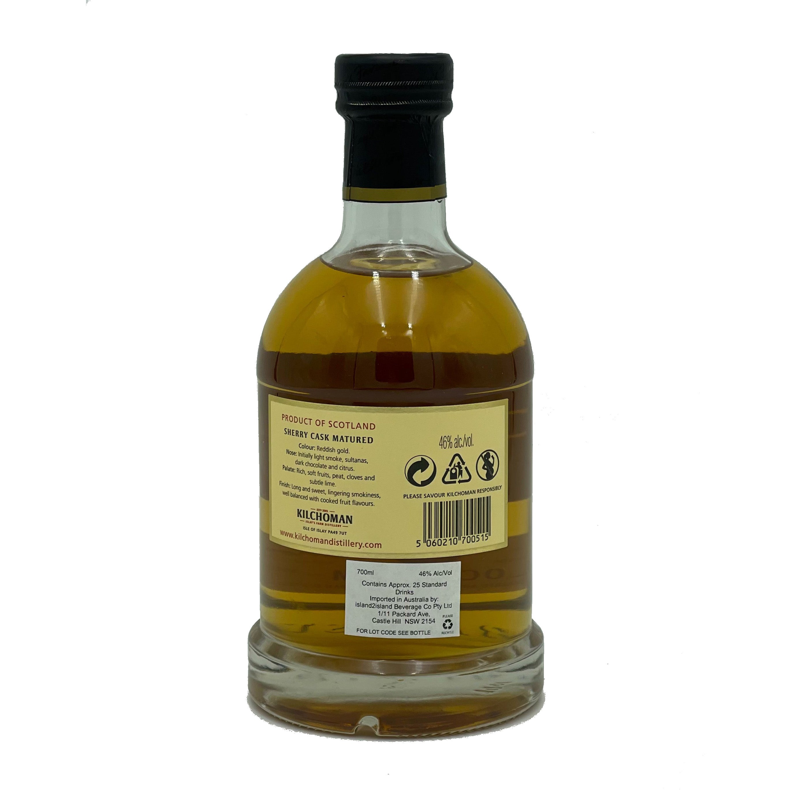 Kilchoman Loch Gorm 2014 Islay Single Malt Scotch Whisky 46% 700ml