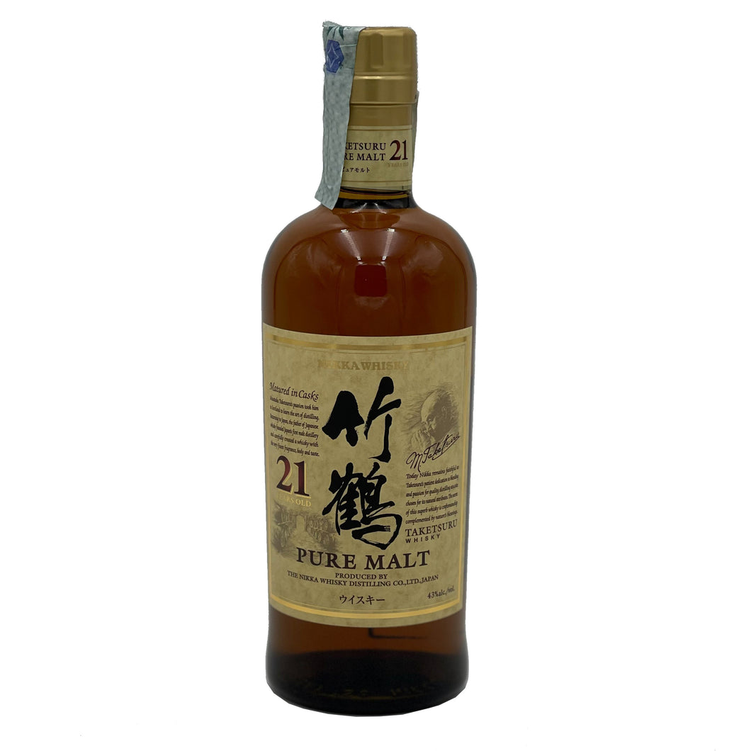 Nikka Taketsuru Pure Malt 21 Year Old Blended Malt Japanese Whisky 43% 700ml