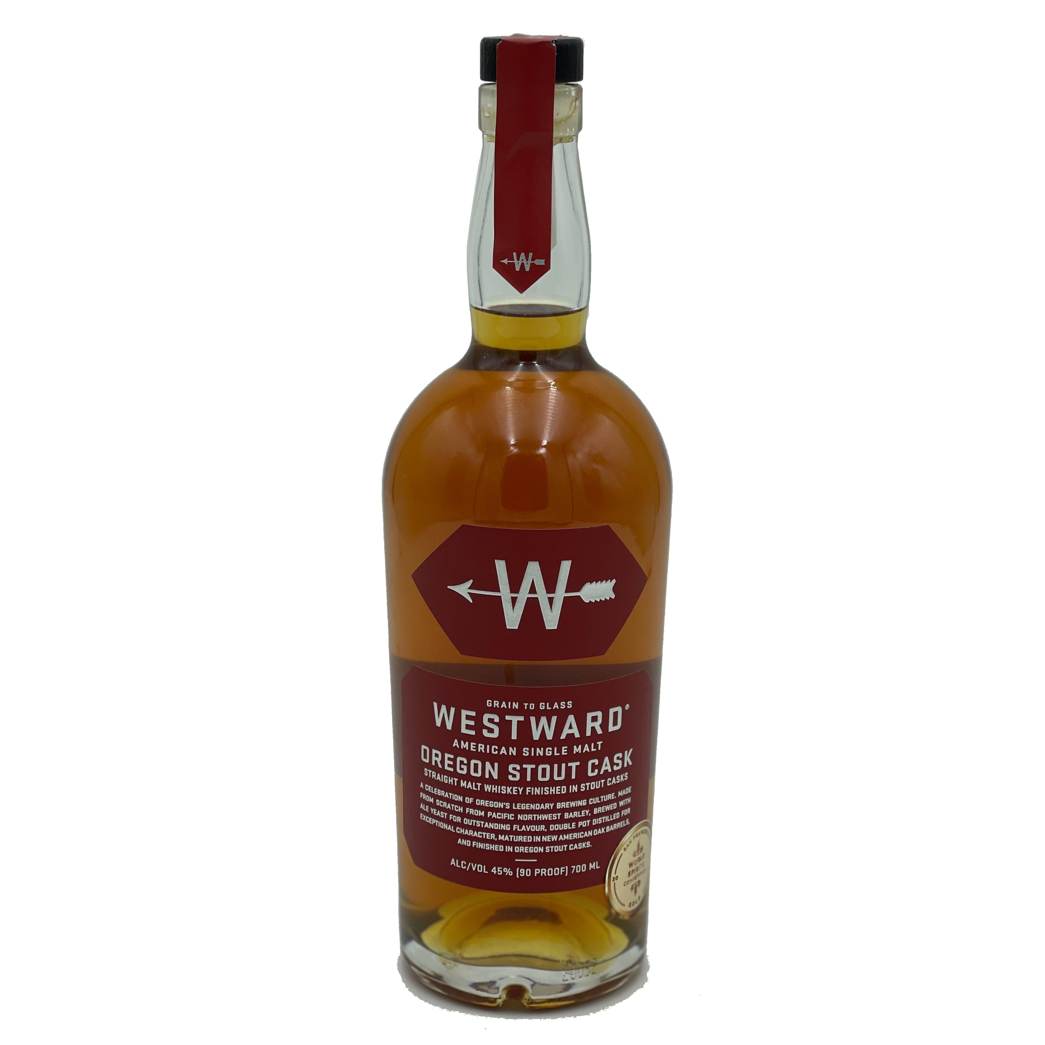 Westward Oregon Stout Cask American Single Malt 45% 700ml